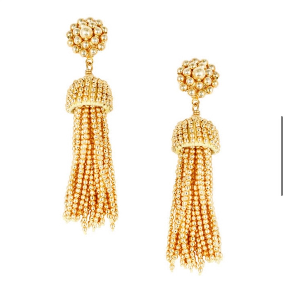 Lisi Lerch gold tassel earring